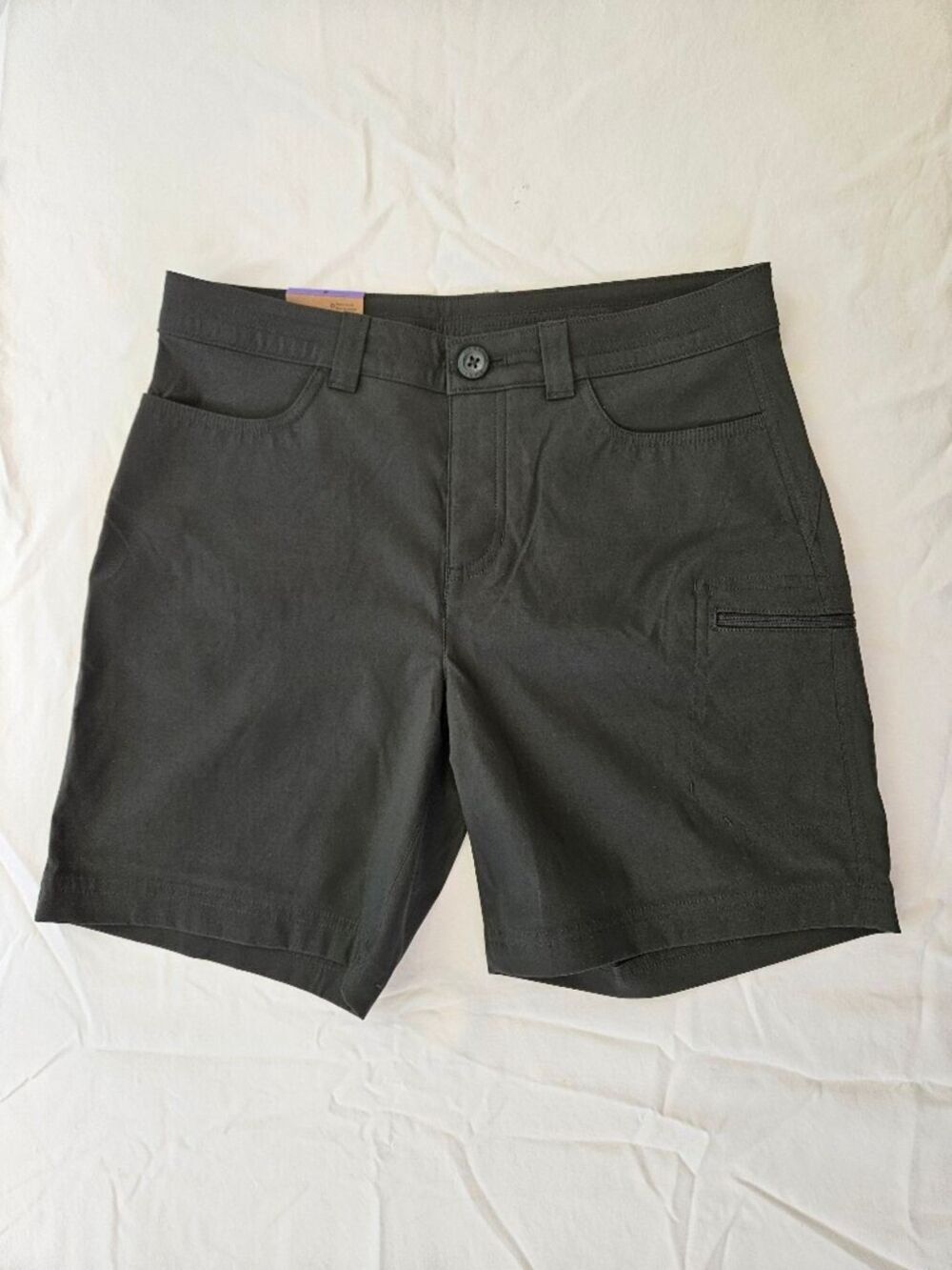 Eddie Bauer Black Women's Tech Shorts Size 4 NWT